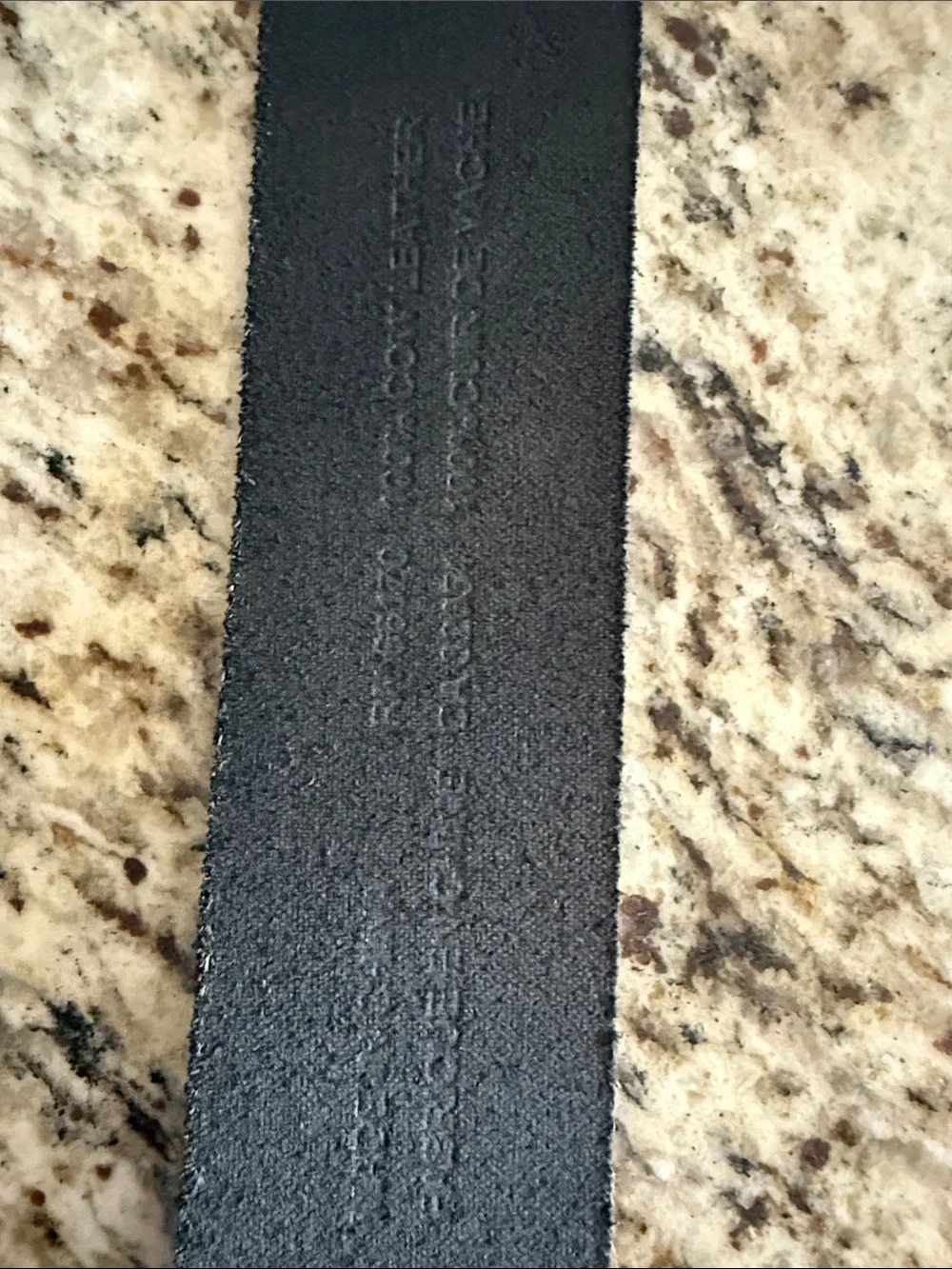 Urban Outfitters Black Leather Belt w/pMetal Tone Grommets & Buckle Sz M/L